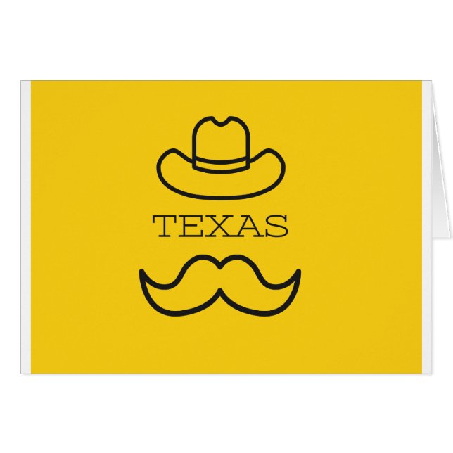 Texas en amarillo 2 (Anverso (Horizontal))