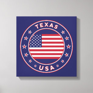 Texas, Estados Unidos, poster, lienzo