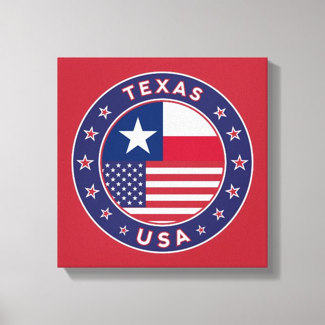 Texas, Estados Unidos, Texas poster, lienzo (Anverso)