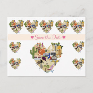 Texas Guardar la postal de fecha