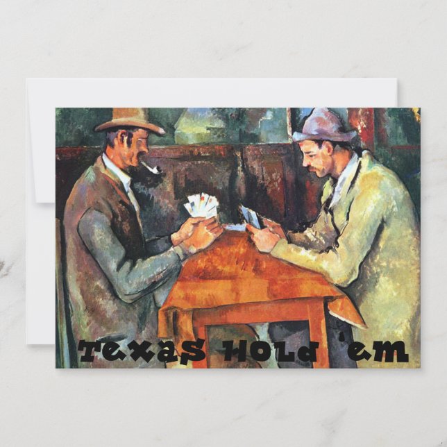 Texas Hold ‘em Invitación (Anverso)