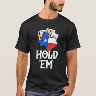 Texas Holdem Camisetas Para Hombres Bandera De Tex