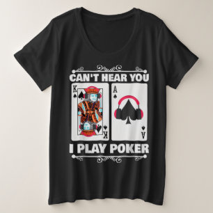 Texas Holdem Poker no puede oírte jugar al póquer