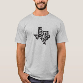 Texas: La camiseta estatal de una estrella solitar