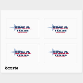 Texas Mi Pegatina de estado de origen