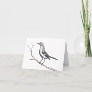 Texas Mockingbird - Tarjeta de Nota Inspiradora