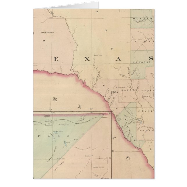 Texas, parte occidental (Frente)