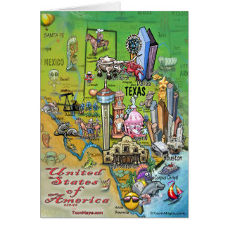 Texas USA Card