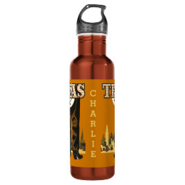 Texas Vintage Travel nombre botellas de agua