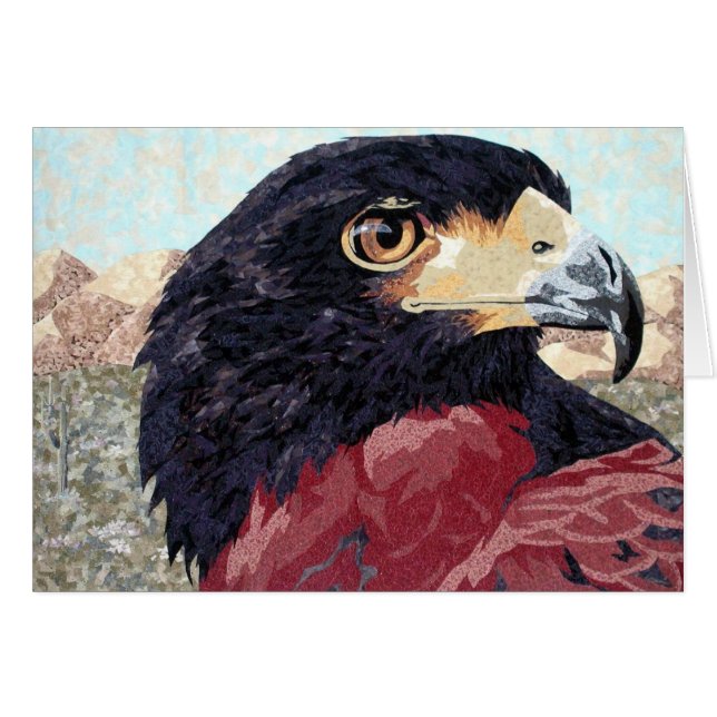 Textil de Harris Hawk (Anverso (Horizontal))