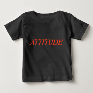 Texto "Actitude" Camiseta Kid.