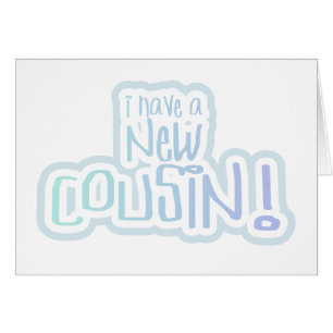 Texto azul tengo un nuevo primo