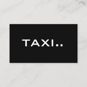 Texto blanco negro simple de la tarjeta de visita