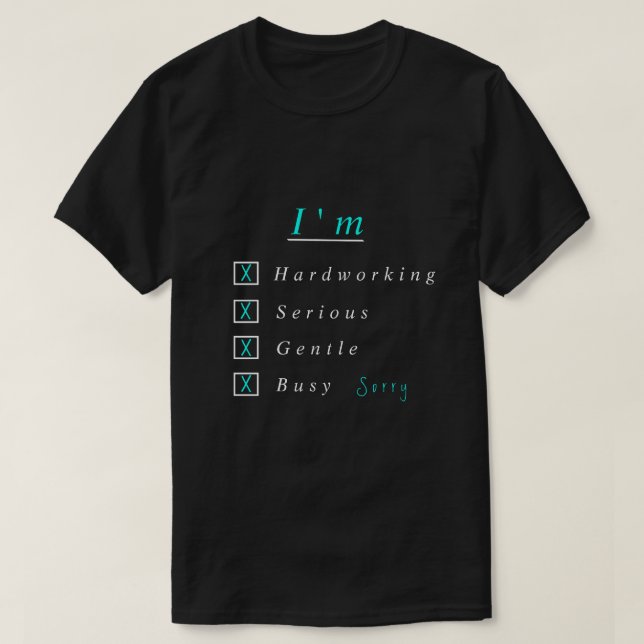 Texto de camiseta divertida y personalizada Diseño (Diseño del anverso)