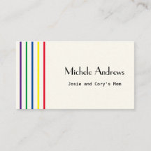 Texto de color de las tarjetas de mamá de fecha de