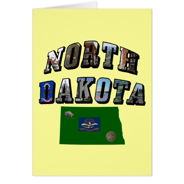 Texto de imagen de Dakota del Norte (Frente)