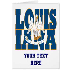 Texto de la bandera del estado de Louisiana
