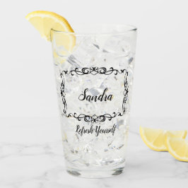 Texto de nombre personalizado de regalo de cumplea