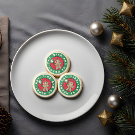 Texto del personalizado del chica Gingerbread
