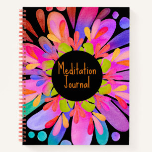 Texto del Personalizado del diario de meditación