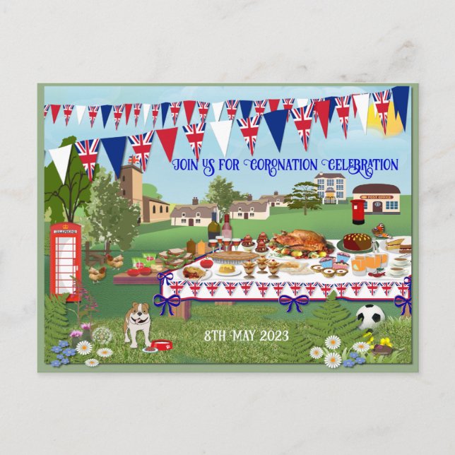 Texto del personalizado Invitación a la celebració (Anverso)