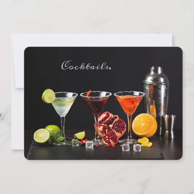 Texto del Personalizado Invitaciones a la fiesta d (Anverso)