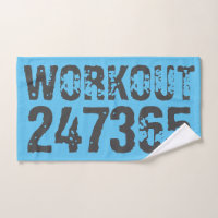 Texto desgastado y raspado Workout 247365 azul