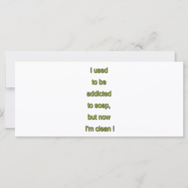 Texto divertido de jabón (Anverso)