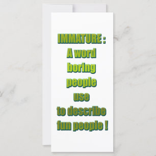 Texto divertido e inmaduro