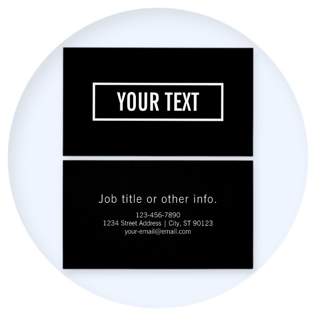 Texto editable moderno en estilo de marco de logo  (Subido por el creador)
