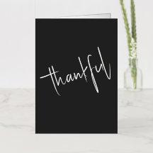 Texto elegante del Día de Acción de Gracias