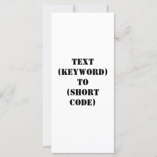 TEXTO (PALABRA CLAVE) A (CÓDIGO CORTO)