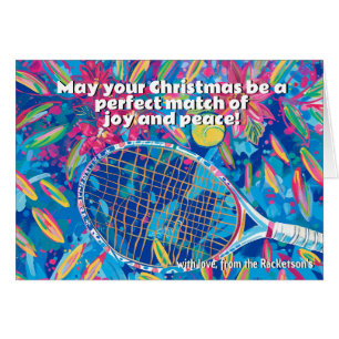 🎾 texto 🎄 Personalizado, Ace Tus Navidades