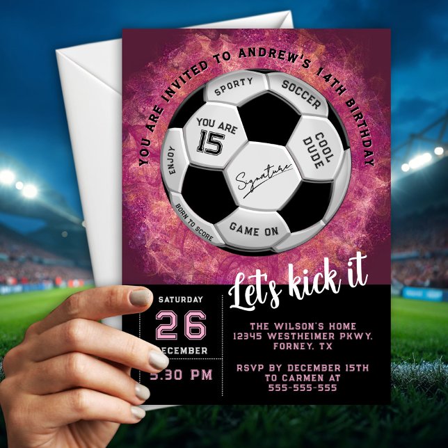 Texto personalizado artístico en Invitación de cum (Subido por el creador)