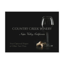 texto personalizado Bodega / postal Fiesta de cóct