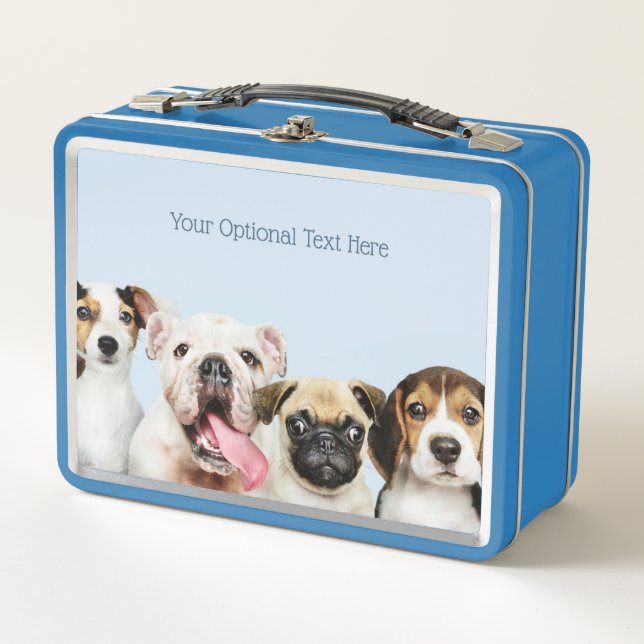 Texto personalizado Cachorros Lindos (Anverso)