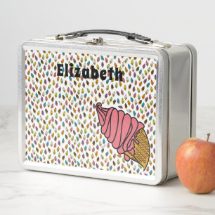 Texto Personalizado de helados coloridos