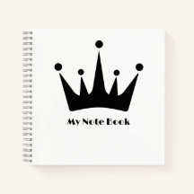 Texto personalizado de mi cuaderno Color negro Ima
