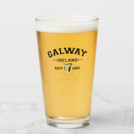 Texto personalizado del condado irlandés Galway Ir