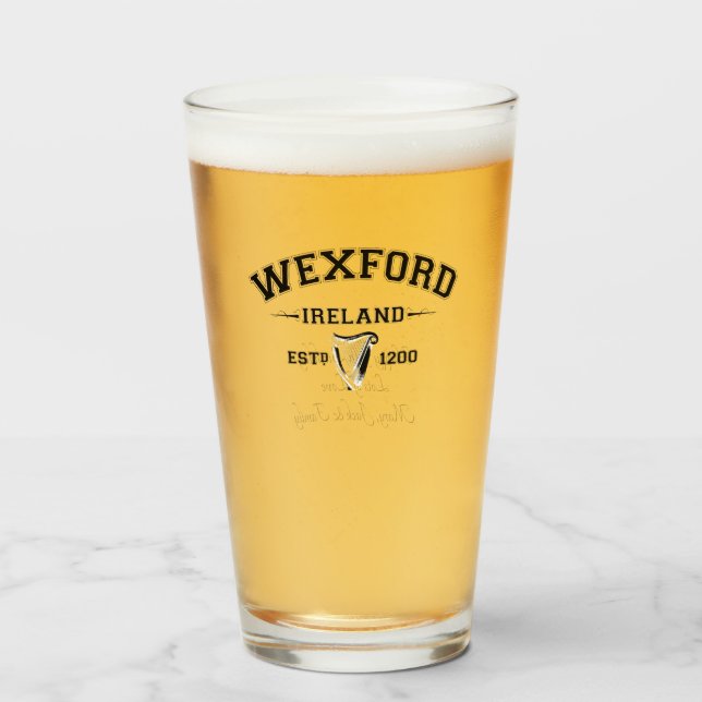 Texto personalizado del condado irlandés Wexford I (Anverso (lleno))
