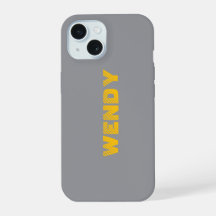 Texto personalizado desvanecido en amarillo sobre