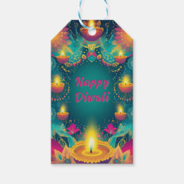 texto personalizado, etiqueta de serenidad Diwali