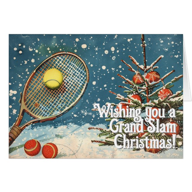 🎾🎄Texto personalizado, ¡GRAN ESLAMÓN DE NAVIDAD! (Anverso (Horizontal))