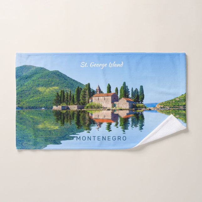 Texto personalizado Montenegro (Toalla de mano)