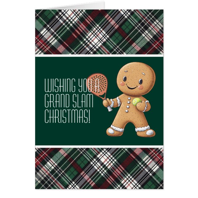 🎾 texto 🎄 Personalizado, Padel Powered Navidades (Frente)