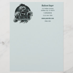 texto personalizado Papel DEADMONTON