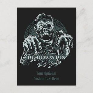 texto personalizado postal de DEADMONTON