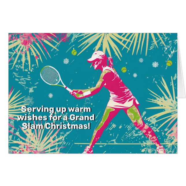 🎾 texto 🎄 Personalizado, sirviendo algo de alegr (Anverso (Horizontal))