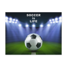 texto personalizado Tarjeta postal del estadio de 