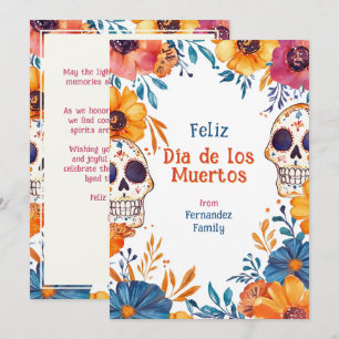 💀 texto Personalizado Vibrant Tradiciones